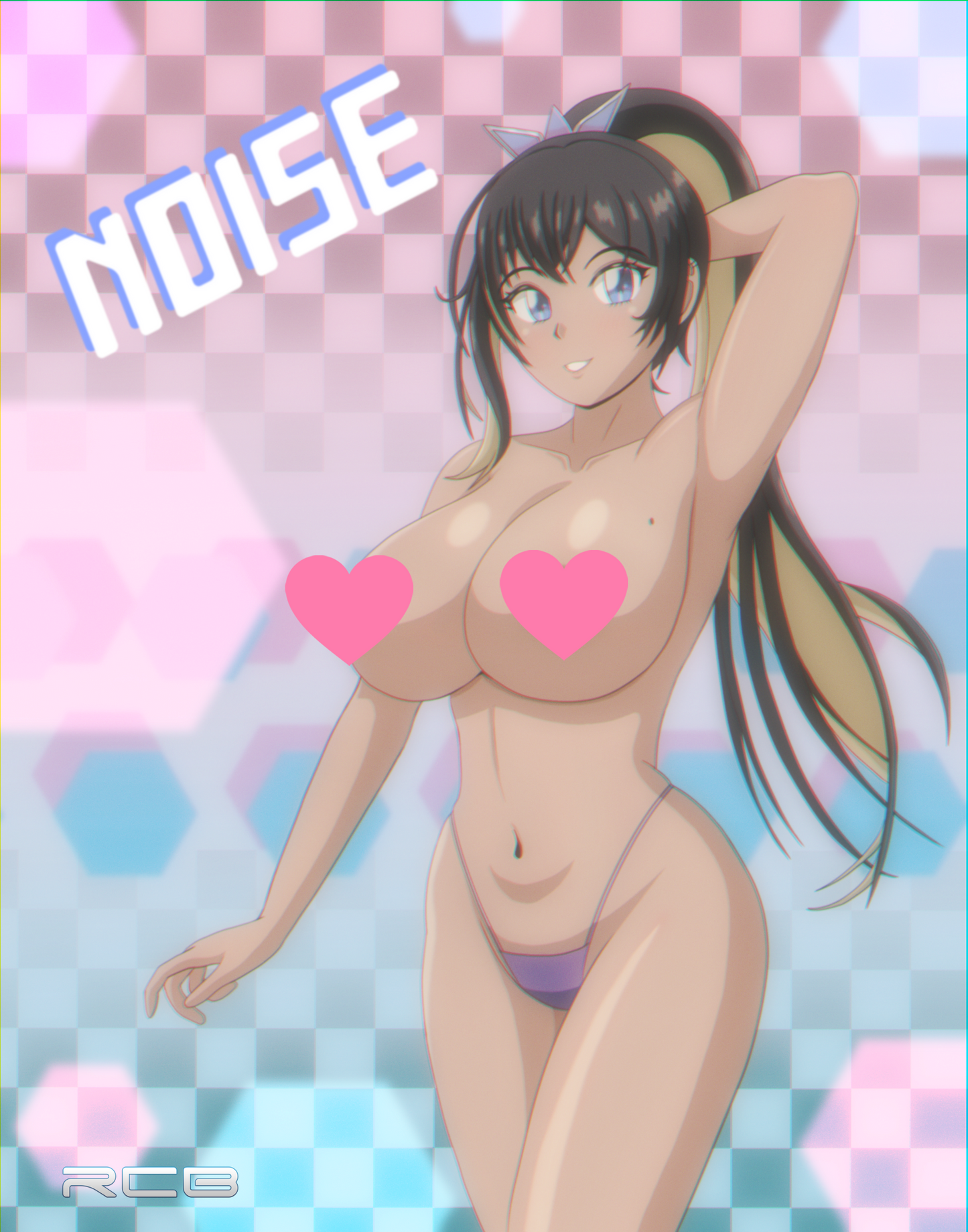 LEWD Noise (NIKKE) 11 x 14 Fan Art Print