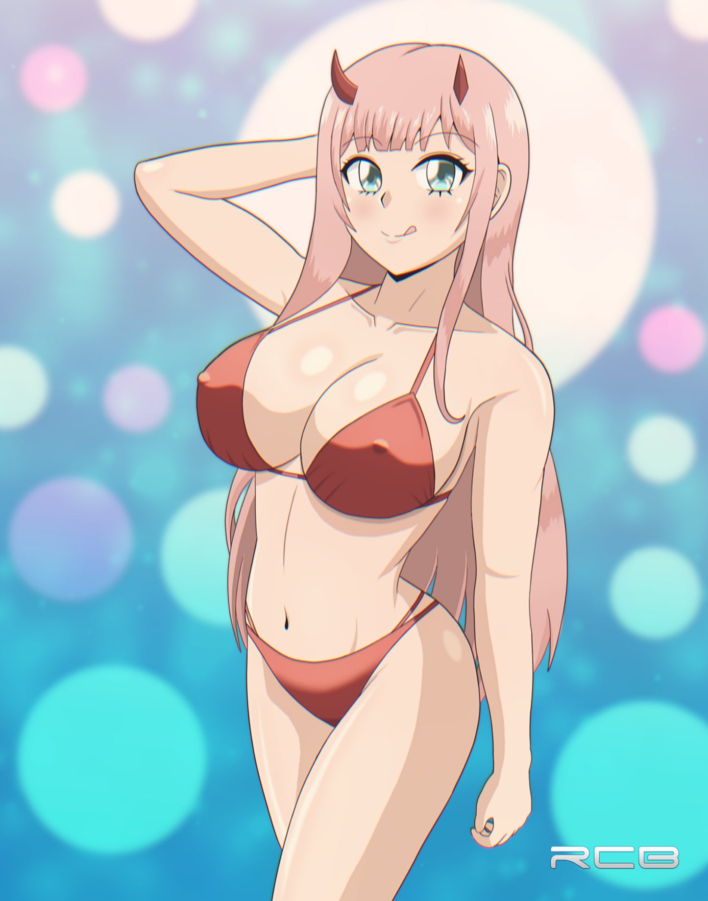 Zero Two Fan Art Print 11 x 14