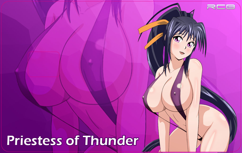 Akeno Card Hugger Sticker