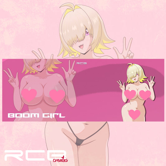 LEWD Elegg (NIKKE) Mouse Pad Desk Mat