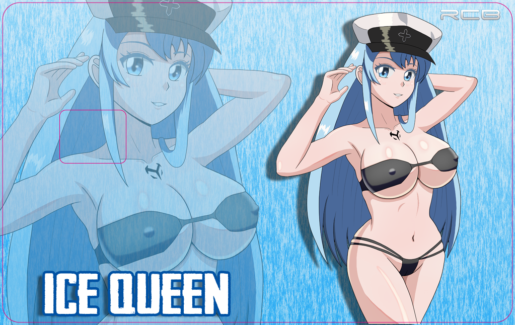 Esdeath Card Hugger Sticker