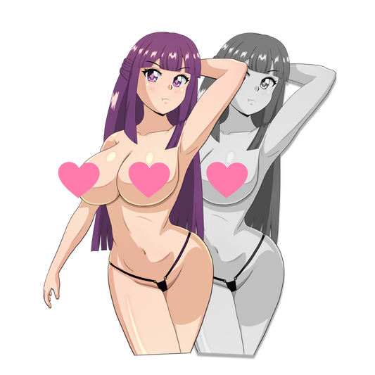 LEWD Fern Sticker