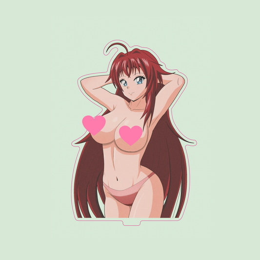 LEWD Rias Gremory Acrylic Stand