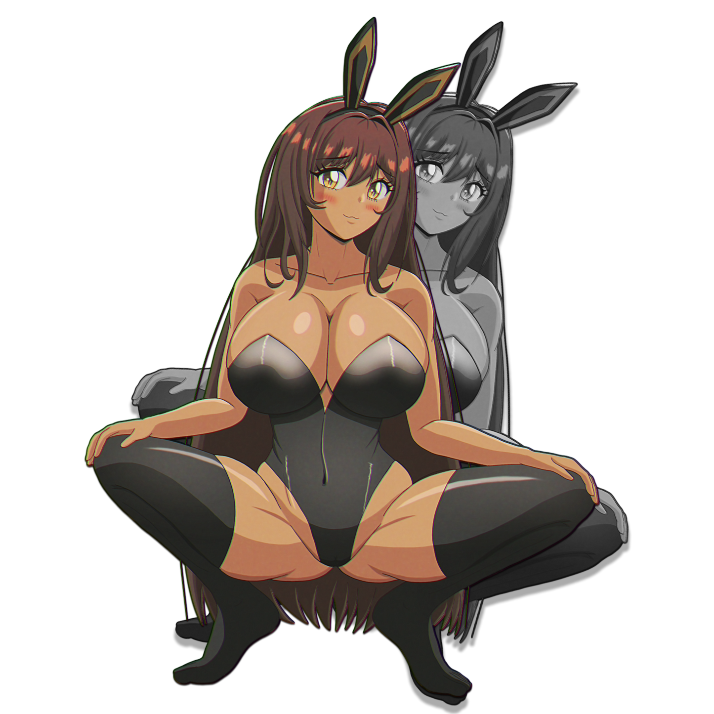 Noir Sticker