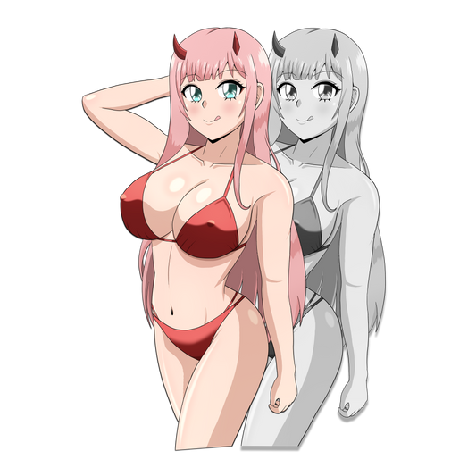 Zero Two Sticker